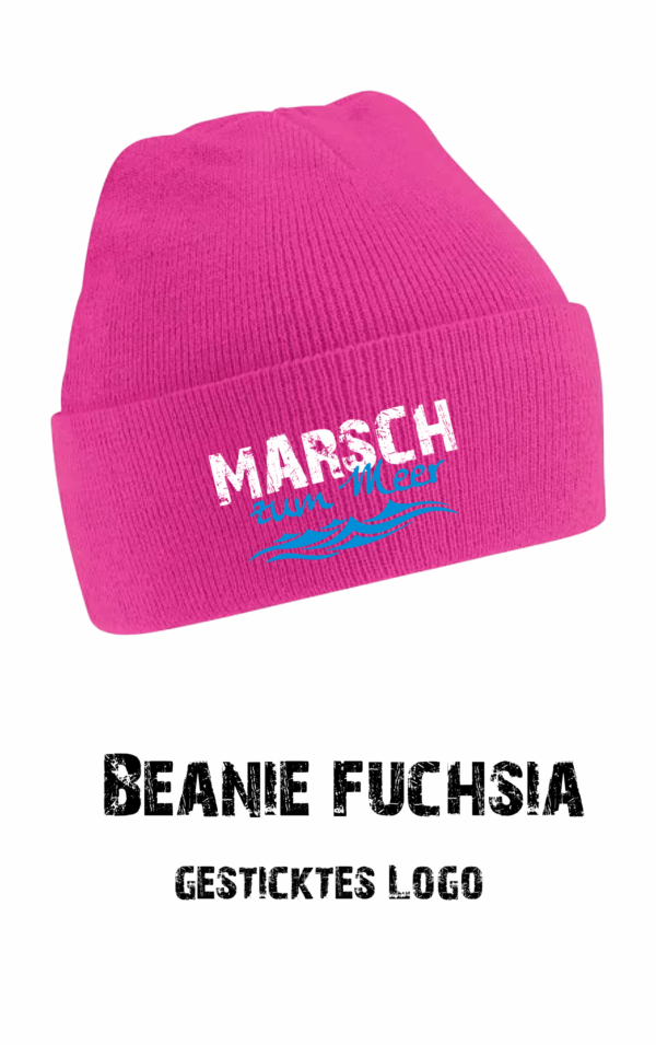 19 Beanie Fuchsia