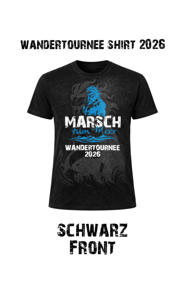 T-Shirt Wandertournee 2026 Schwarz