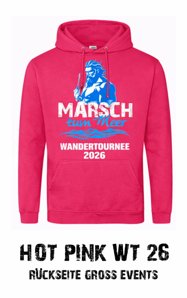Hoodie Wandertournee 2026 Pink
