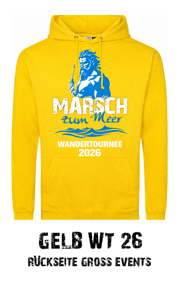 Hoodie Wandertournee 2026 Gelb